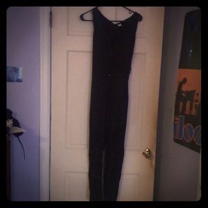 Black jumpsuit